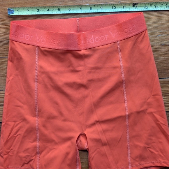 Outdoor Voices Orange Bike Shorts - Picture 8 of 9
